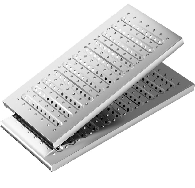 霞山不锈钢沟盖板展示